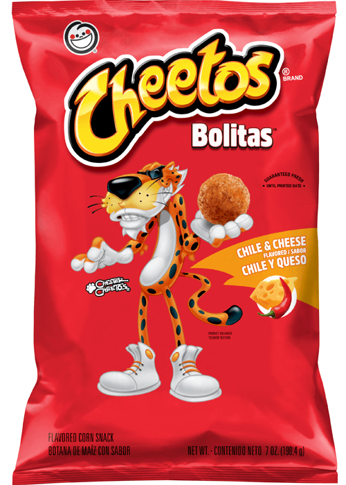 Cheetos Cheddar Crunch Pop Mix Cheese Flavored Snacks 2.25 oz