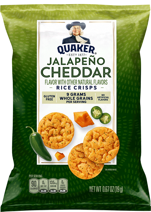 Quaker Rice Crisps - Jalapeño Cheddar