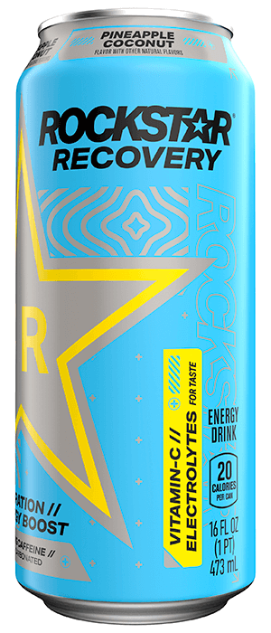 Rockstar Energy Drink, Zero Calorie, Silver Ice 16 fl oz (473 ml