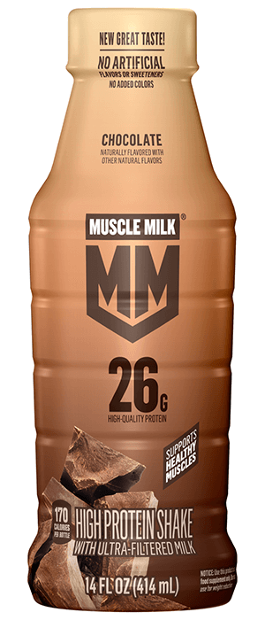 Muscle Milk High Protein Shake with Ultra-Filtered Milk - Chocolate