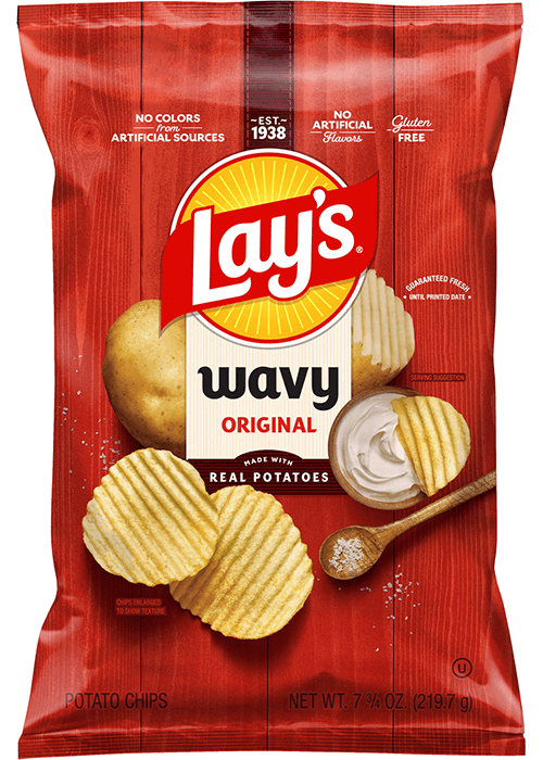 Lay's Wavy Potato Chips - Original