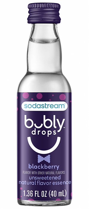 bubly drops sodastream - blackberry
