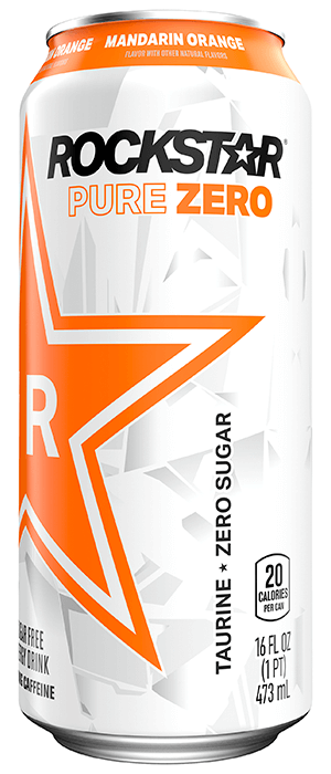 Rockstar Pure Zero - Mandarin Orange