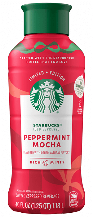 Starbucks Iced Espresso - Peppermint Mocha