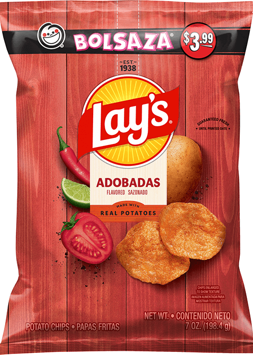 Lay's Potato Chips - Adobadas Flavored