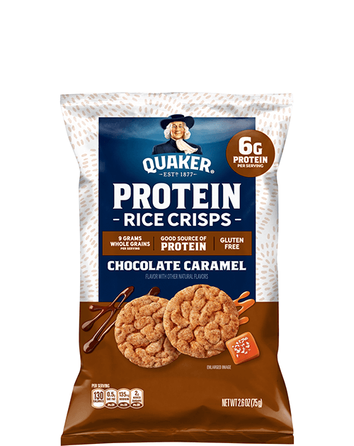Quaker Protein Rice Crisps - Chocolate Caramel