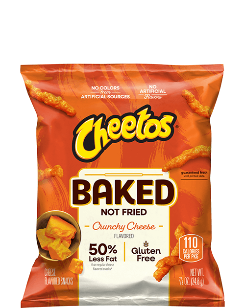 Cheetos Baked Crunchy Cheese Flavored Snacks - Crunchy Cheese
