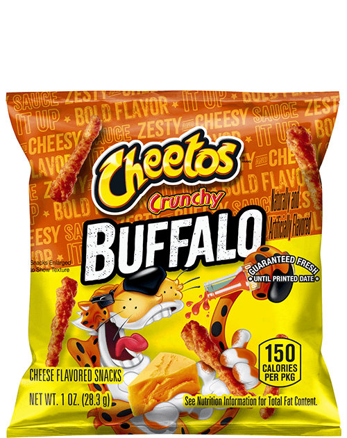 Cheetos Crunchy Cheese Flavored Snacks - Buffalo Flavored