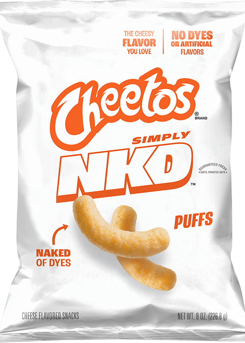 Cheetos Simply NKD Puffs Cheese Flavored Snacks