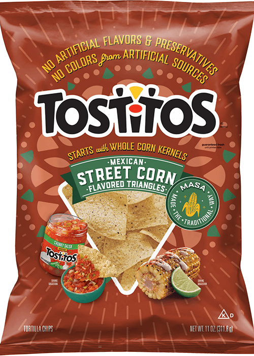 Tostitos Tortilla Chips - Mexican Street Corn Flavored