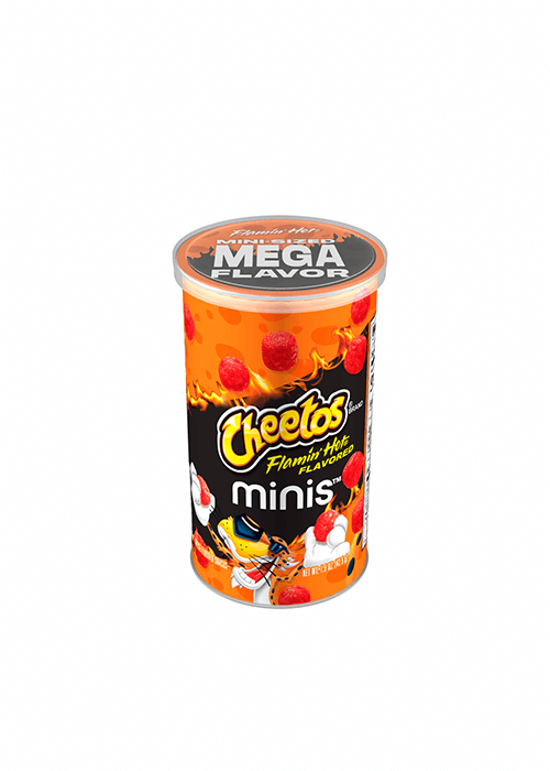 Cheetos Minis Cheese Flavored Snacks - Flamin' Hot Flavored