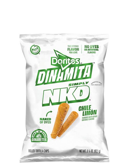Doritos Dinamita - Simply NKD Rolled Tortilla Chips - Chile Limón