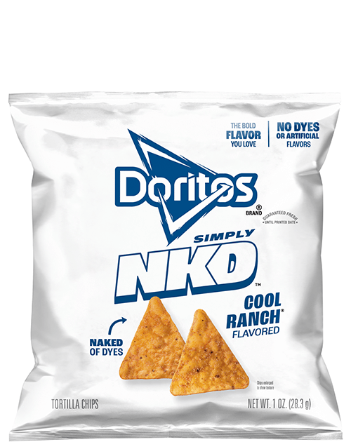 Doritos Simply NKD Tortilla Chips - Cool Ranch Flavored