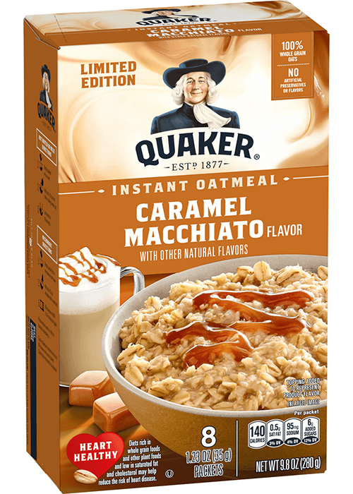 Quaker Instant Oatmeal - Caramel Macchiato