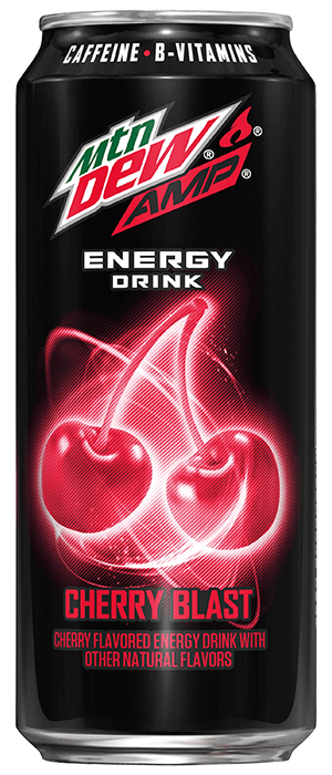 Mtn Dew AMP Energy Cherry Blast