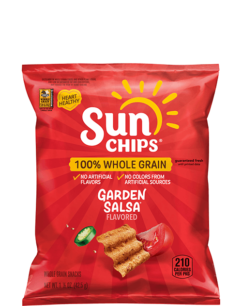 SunChips Flavored Whole Grain Snacks - Garden Salsa