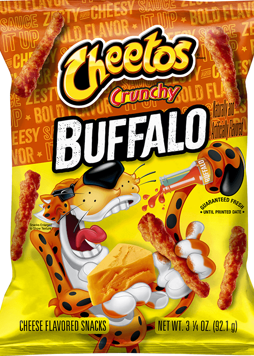 Cheetos Crunchy Cheese Flavored Snacks - Buffalo Flavored