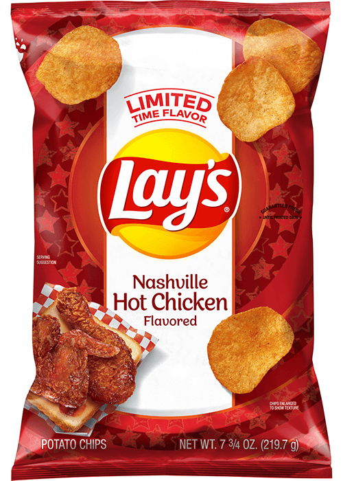 Lay's Potato Chips - Nashville Hot Chicken Flavored
