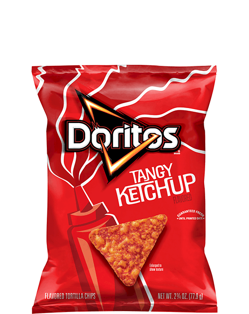 Doritos Flavored Tortilla Chips - Tangy Ketchup