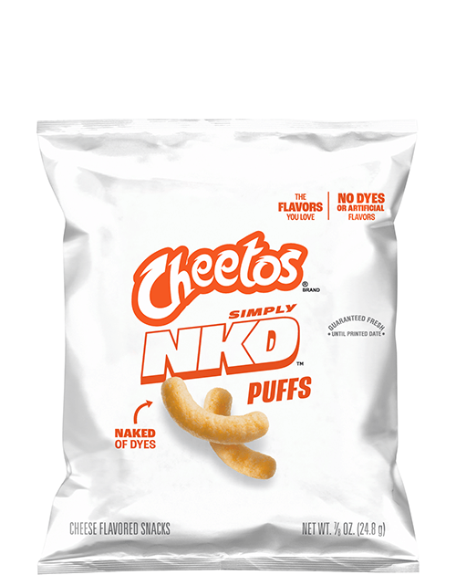 Cheetos Simply NKD Puffs Cheese Flavored Snacks