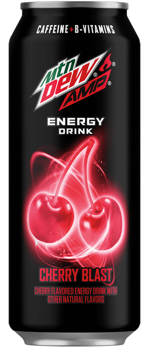 Mtn Dew AMP Energy Cherry Blast