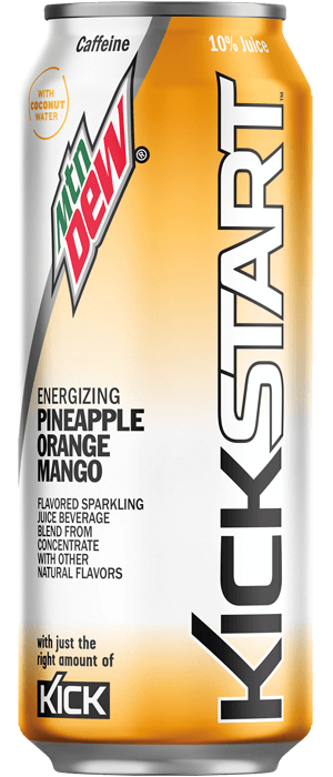 Mtn Dew Kickstart - Pineapple Orange Mango