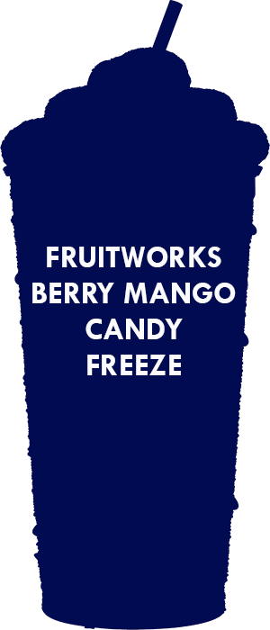 FruitWorks Berry Mango Candy Freeze