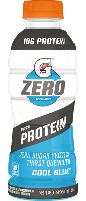 Gatorade Zero with Protein Cool Blue