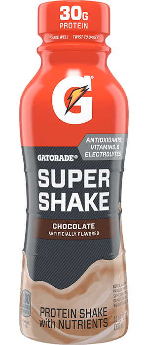 Gatorade Super Shake Protein Shake With Nutrients, Chocolate