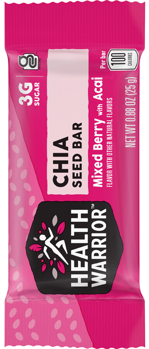 Health Warrior Chia Bar - Mixed Berry with Acai