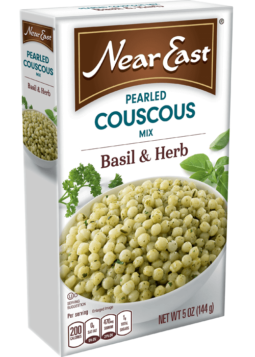 Near East Pearled Couscous Mix - Basil & Herb