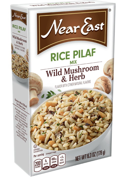 Near East Rice Pilaf Mix - Wild Mushroom & Herb