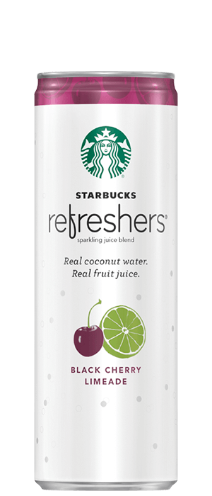 Starbucks Refreshers - Black Cherry Limeade with Coconut Water