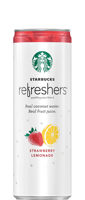 Starbucks Refreshers - Strawberry Lemonade with Coconut Water
