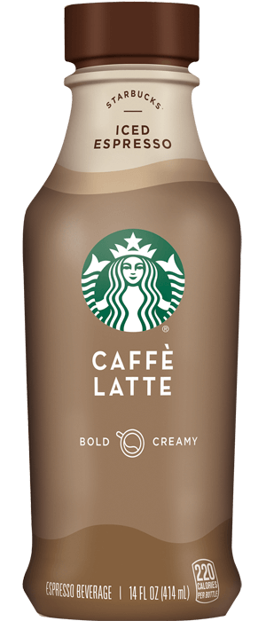 caffe latte from starbucks