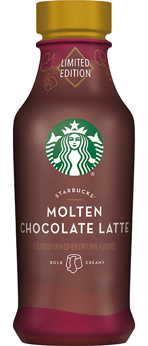 Starbucks Iced Latte - Molten Chocolate Latte