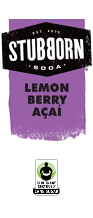 Stubborn Soda - Lemon Berry Açai