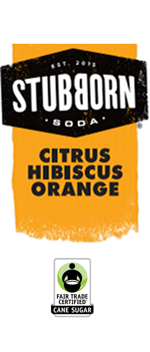 Stubborn Soda - Citrus Hibiscus Orange