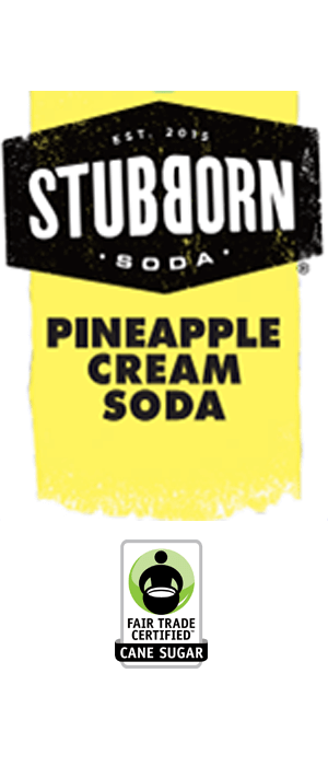 Stubborn Soda - Pineapple Cream