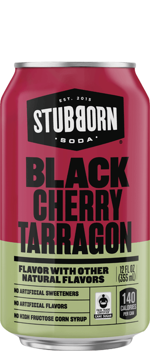 Stubborn Soda - Black Cherry Tarragon