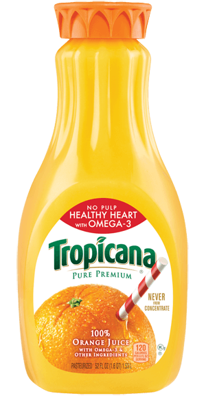 Tropicana Pure Premium - Orange Juice - Healthy Heart with Omega-3