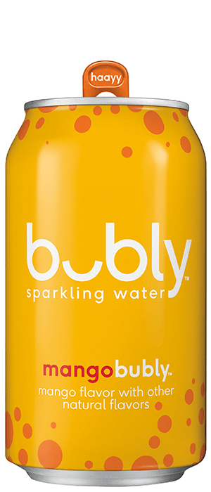 bubly sparkling water - mango