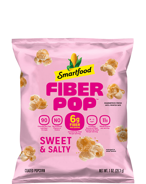 Smartfood Fiberpop Coated Popcorn - Sweet & Salty