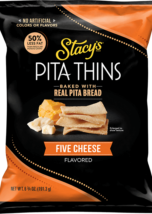 Stacy's Baked Pita Thins - Five Cheese Flavored