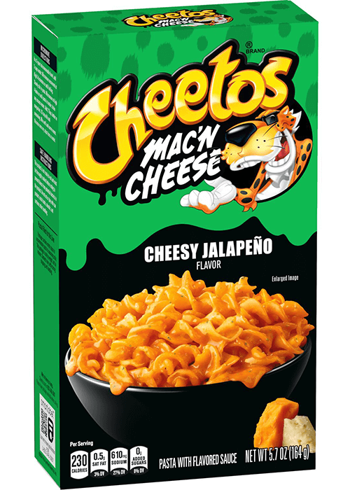 Cheetos Mac'N Cheese Pasta With Flavored Sauce - Cheesy Jalapeño Flavor