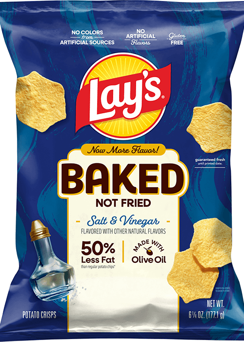 Lay's Baked Potato Crisps - Salt & Vinegar Flavored
