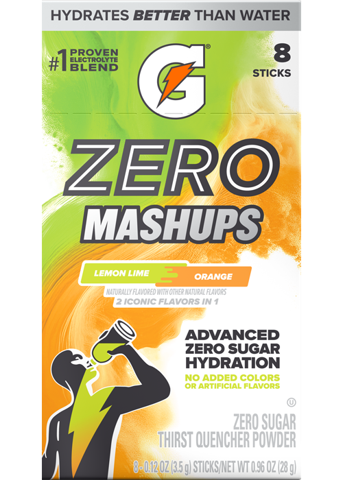 Gatorade Zero Powder - Mashups Lemon Lime Orange