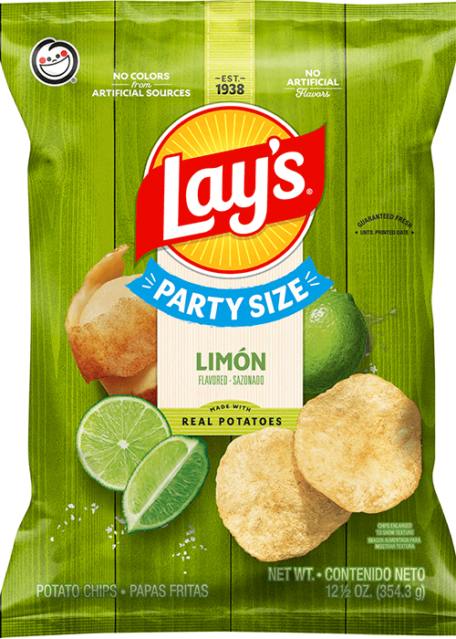 Lay's Potato Chips - Limón Flavored